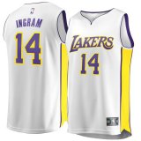 canotta Uomo basket Los Angeles Lakers Bianco Brandon Ingram 14 Association Edition