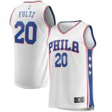 canotta Uomo basket Philadelphia 76ers Bianco Markelle Fultz 20 Association Edition