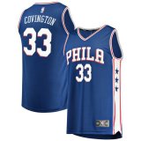 canotta Uomo basket Philadelphia 76ers Blu Robert Covington 33 Icon Edition
