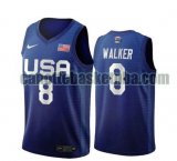canotta Uomo basket USA 2020 blu Kemba Walker 8 USA Olimpicos 2020