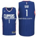 canotte nba dad logo 1 los angeles clippers 2016 blu